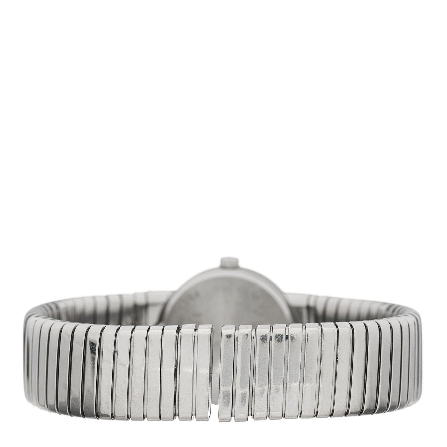 Bulgari Stainless Steel 23mm Tubogas Quartz Watch Black 3 of 4