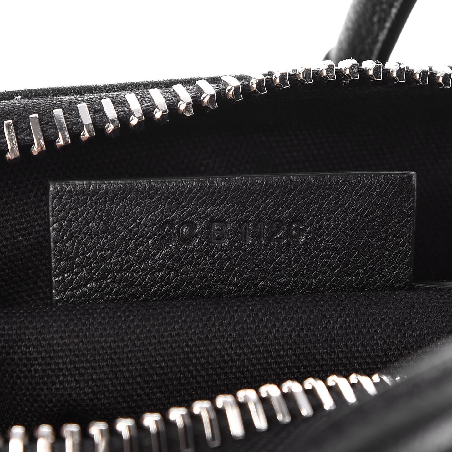 Sugar Goatskin Mini Antigona Black