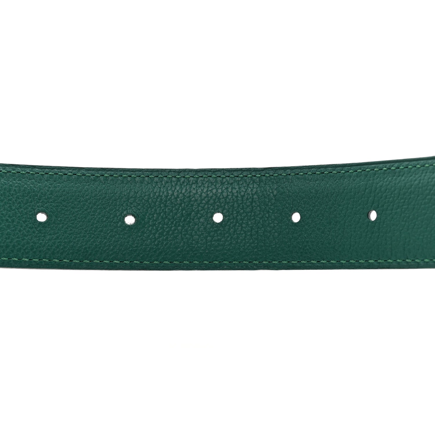 Hermes Box Togo 32mm Belt Strap 95 Bleu Indigo Malachite 4 of 8