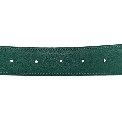 Hermes Box Togo 32mm Belt Strap 95 Bleu Indigo Malachite 4 of 8