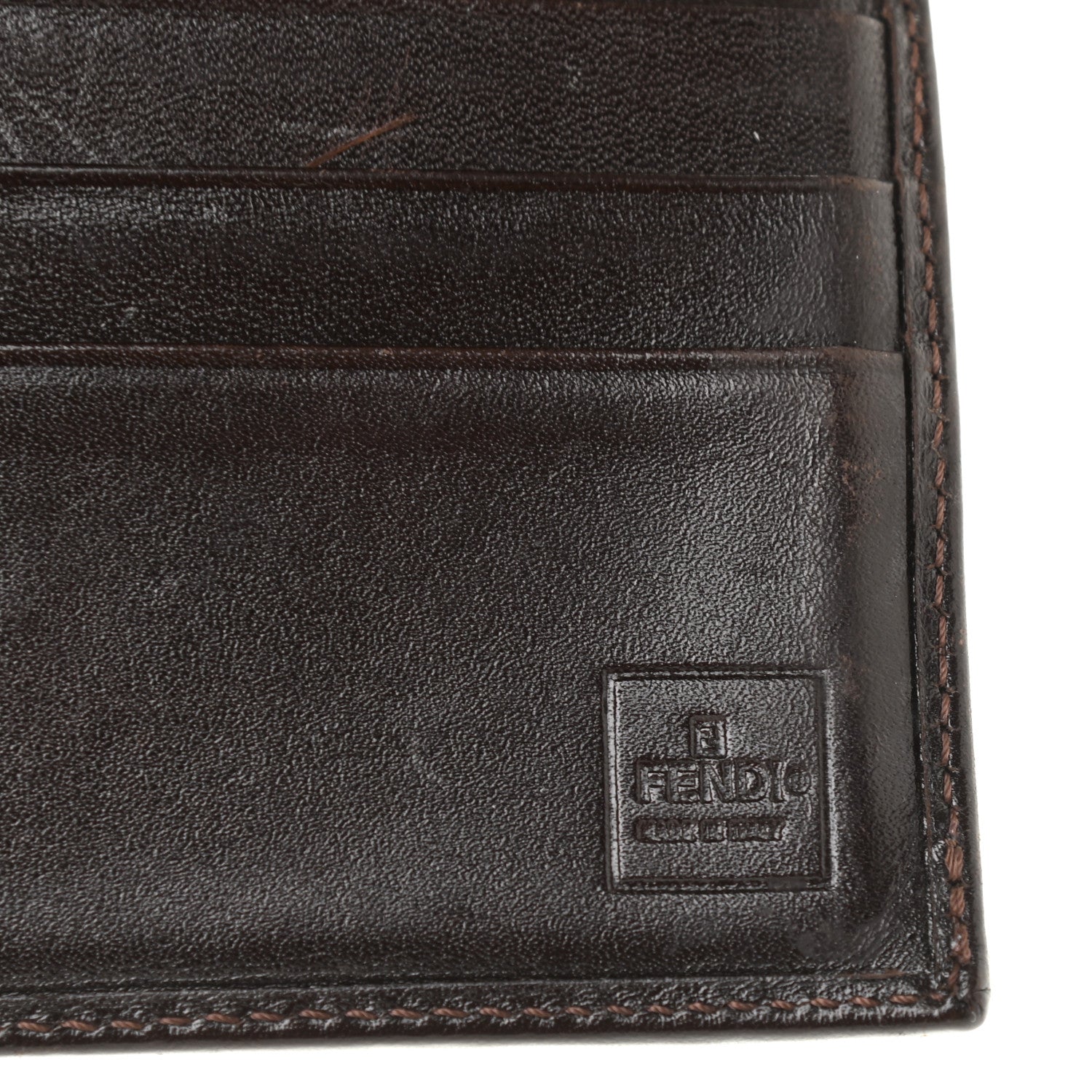 Fendi Zucca Compact Wallet Tobacco 6 of 14