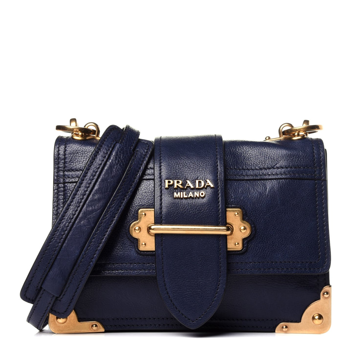 Glace Calf Soft Cahier Bag Baltico Astrale