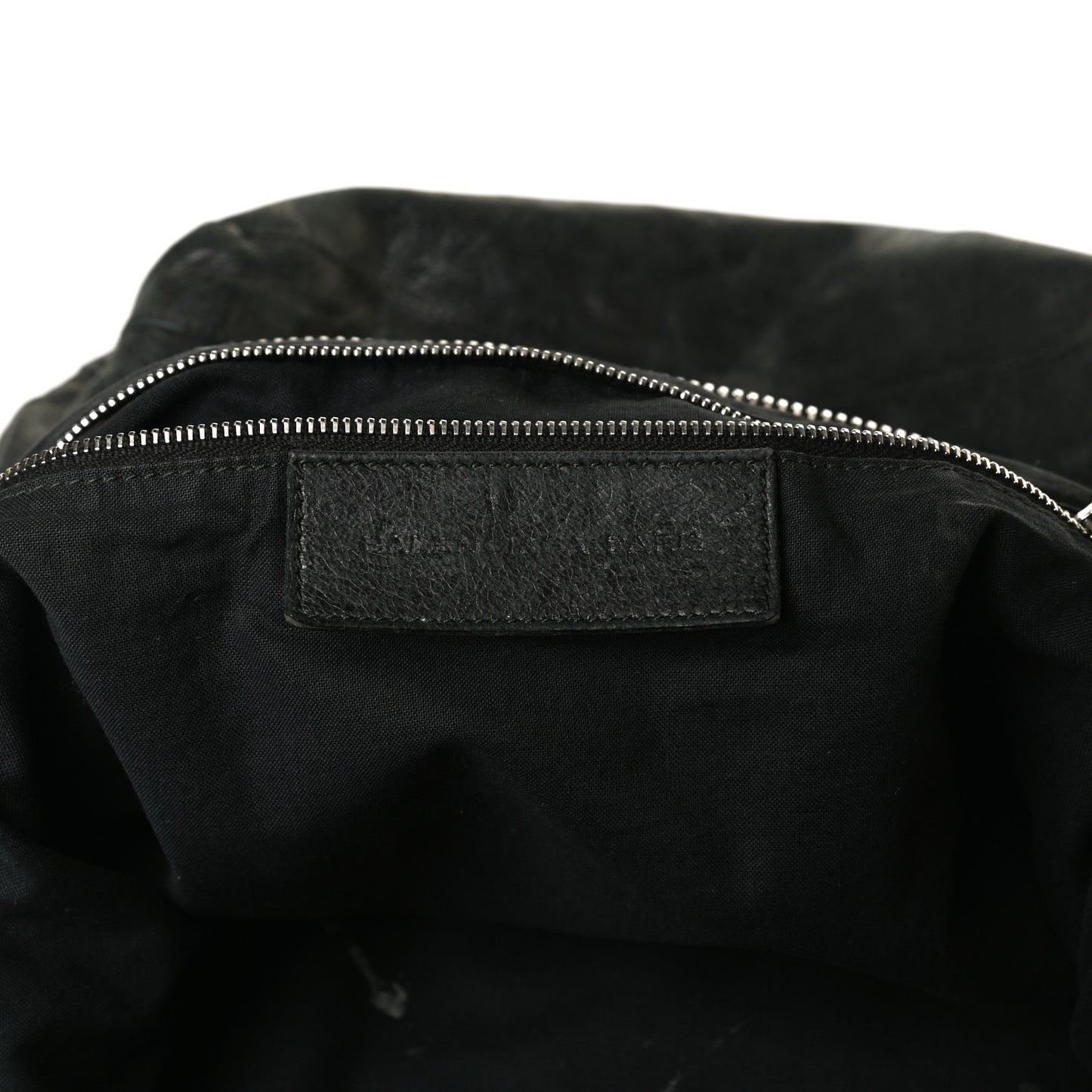 Chevre Giant 21 Silver Hardware Day Hobo Black
