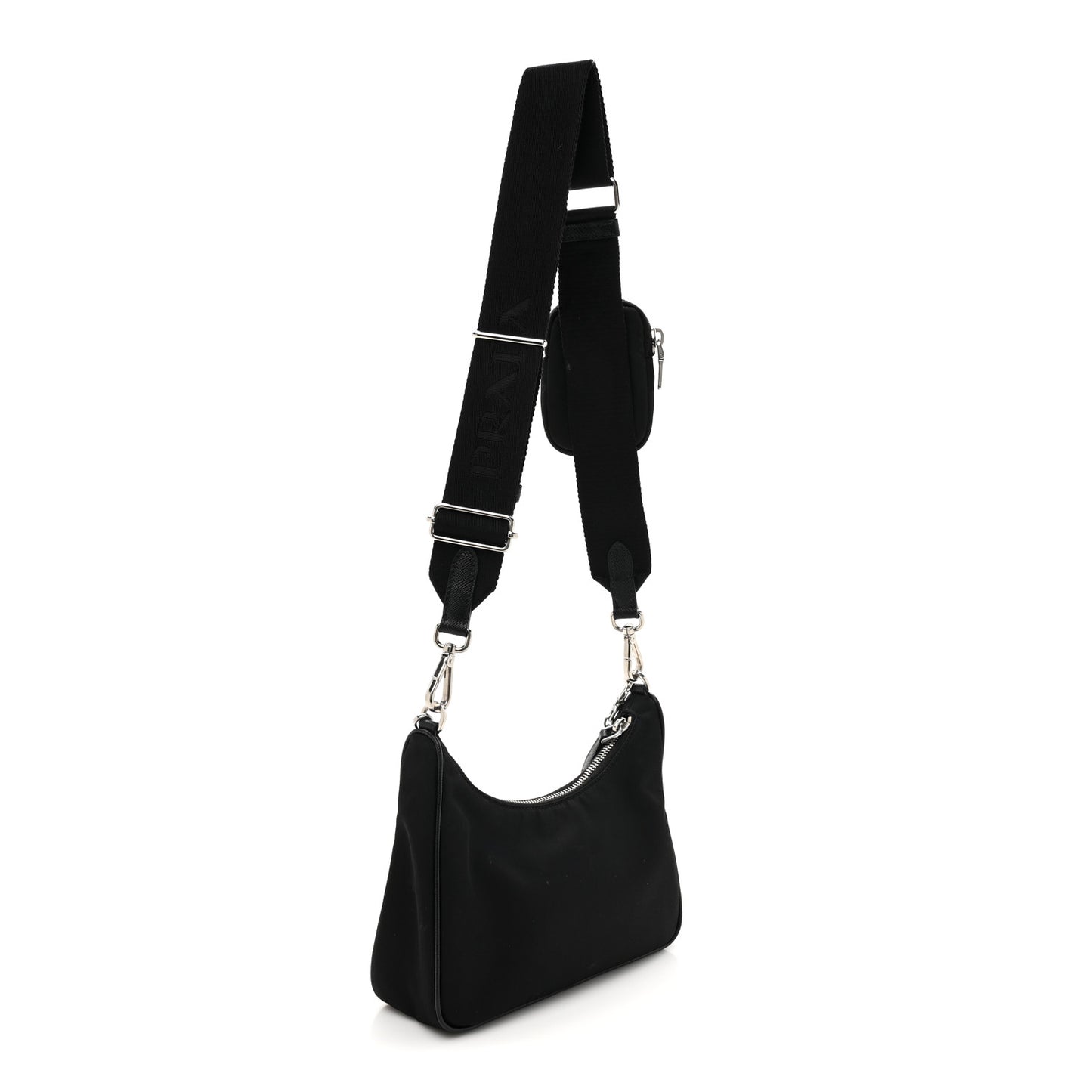 Nylon Re-Edition 2005 Shoulder Bag Black