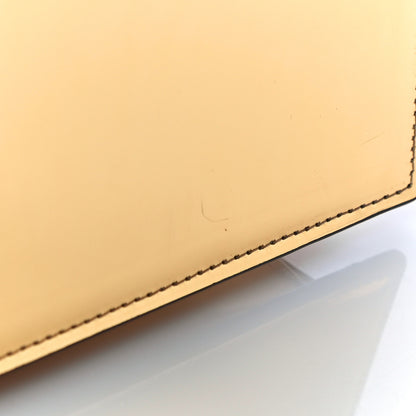 Jimmy Choo Patent Lilia Clutch Bag Gold 9 of 21