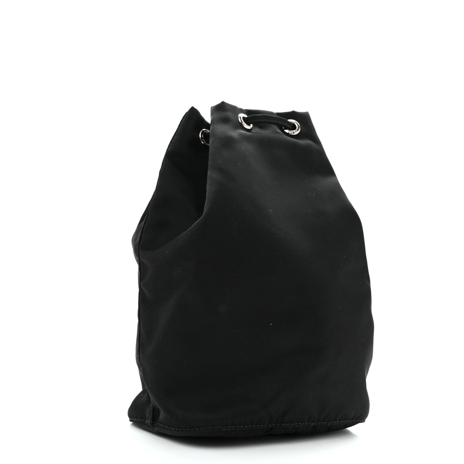 Prada Nylon Vela Drawstring Pouch Black 3 of 9