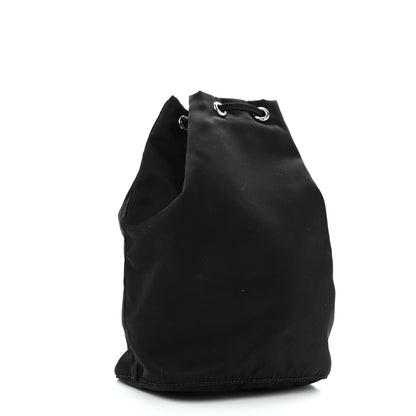 Prada Nylon Vela Drawstring Pouch Black 3 of 9