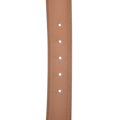 Gucci Calfskin Interlocking G 37mm Belt 100 40 Camelia 4 of 11