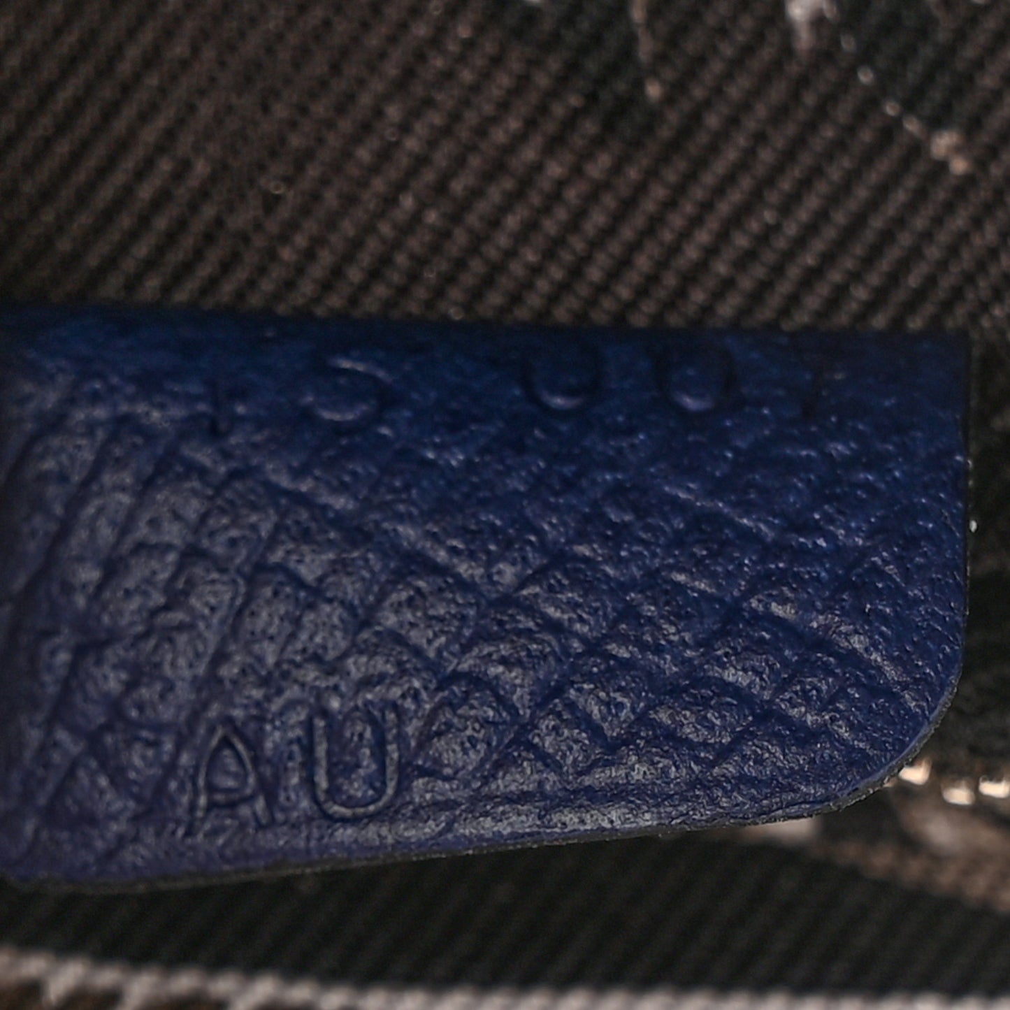 Epsom Silk'In Compact Wallet Bleu Saphir