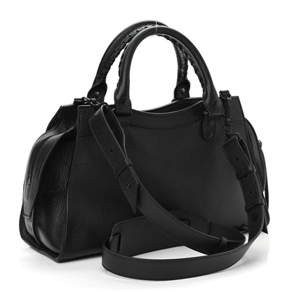 Balenciaga Grained Calfskin Neo Classic Black Hardware S City Black 3 of 10