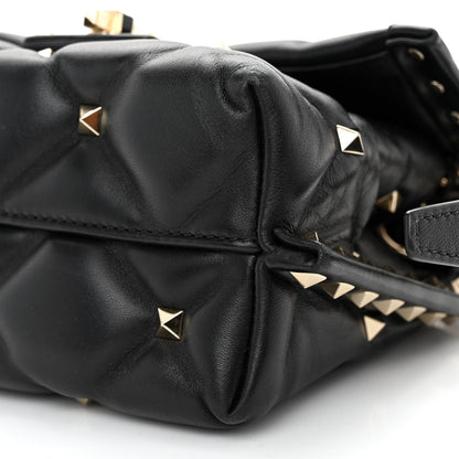 Valentino Garavani Nappa Mini Candystud Top Handle Bag Black 9 of 15