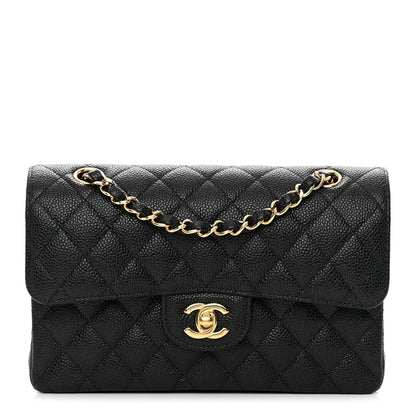 Chanel Caviar Quilted Small Double Flap Black 1 of 17