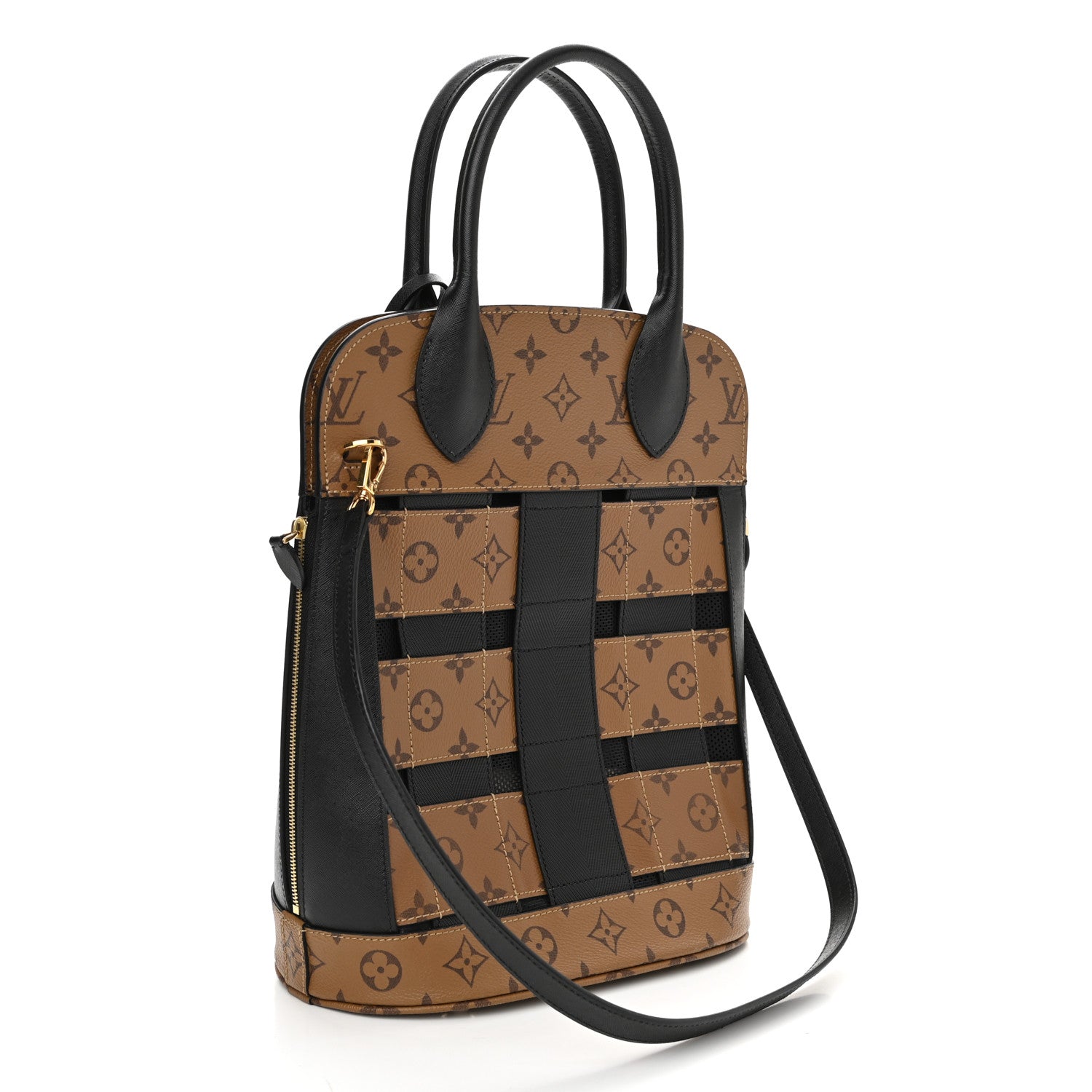 Louis Vuitton Reverse Monogram Tressage Tote 3 of 10