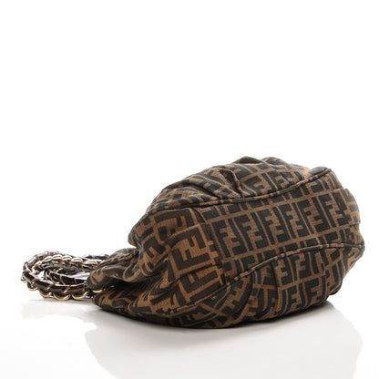 Fendi Zucca Small Mia Tote Tobacco 4 of 6