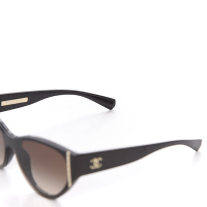 Chanel Acetate Cat Eye Sunglasses 6054 Brown 5 of 9