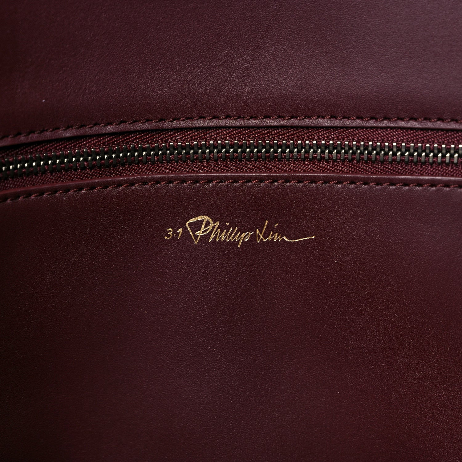 3.1 Phillip Lim Calfskin Totes Amaze Tote Bordeaux 6 of 13
