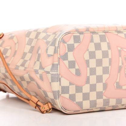 Louis Vuitton Damier Azur Tahitienne Neverfull MM 6 of 10