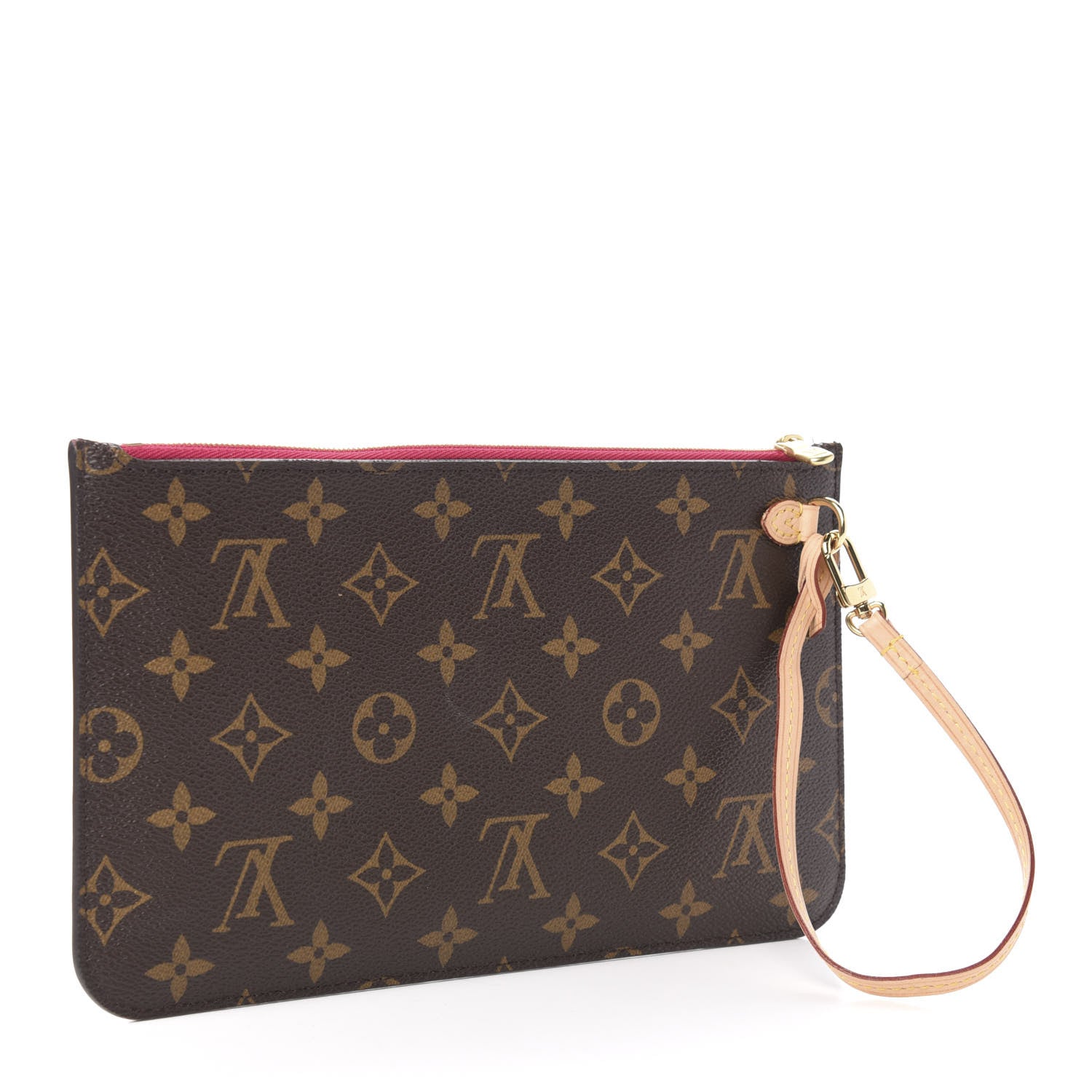 Louis Vuitton Monogram Neverfull MM GM Pochette Pivoine 3 of 9