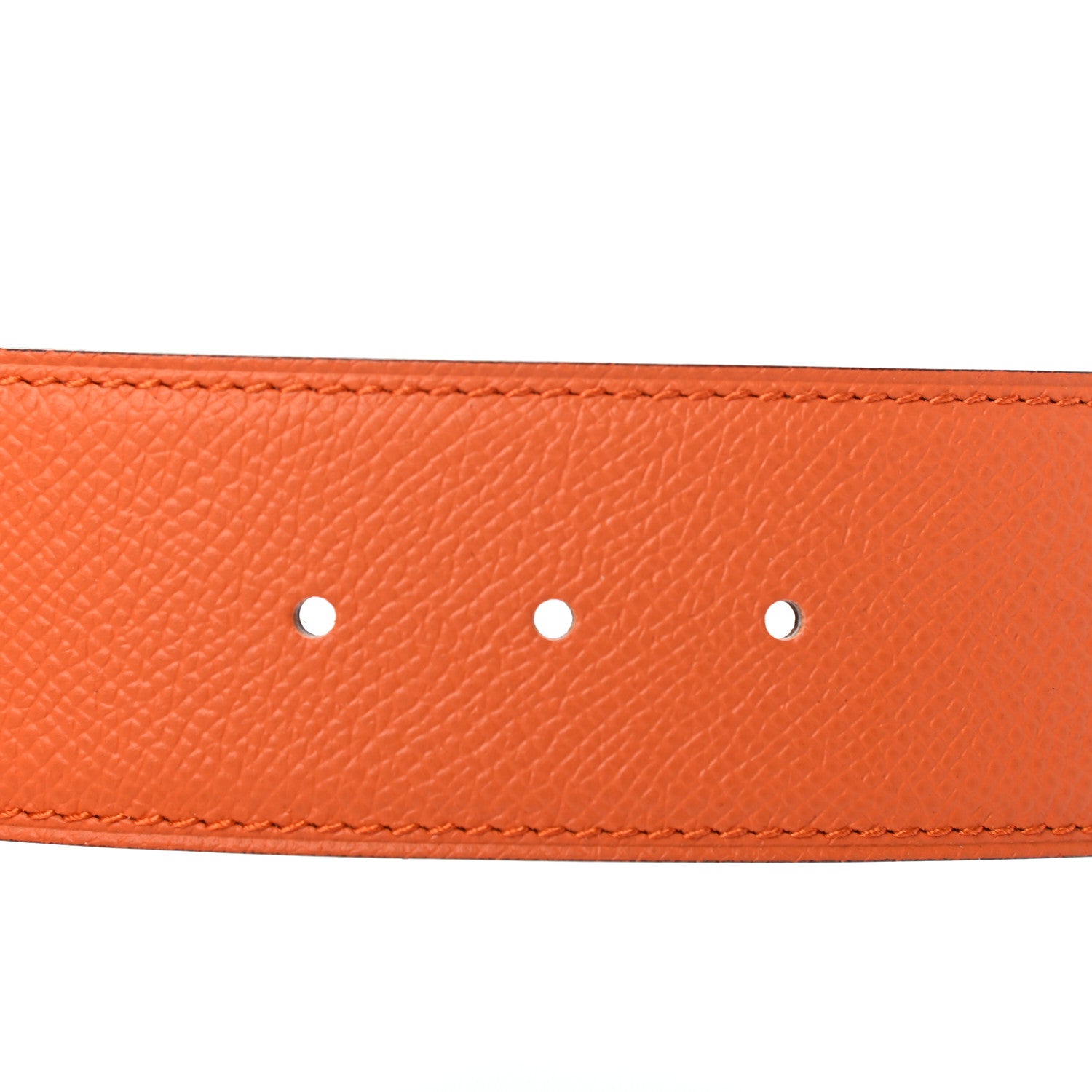 Hermes Epsom 42mm Belt Strap 80 Orange Gold 4 of 5