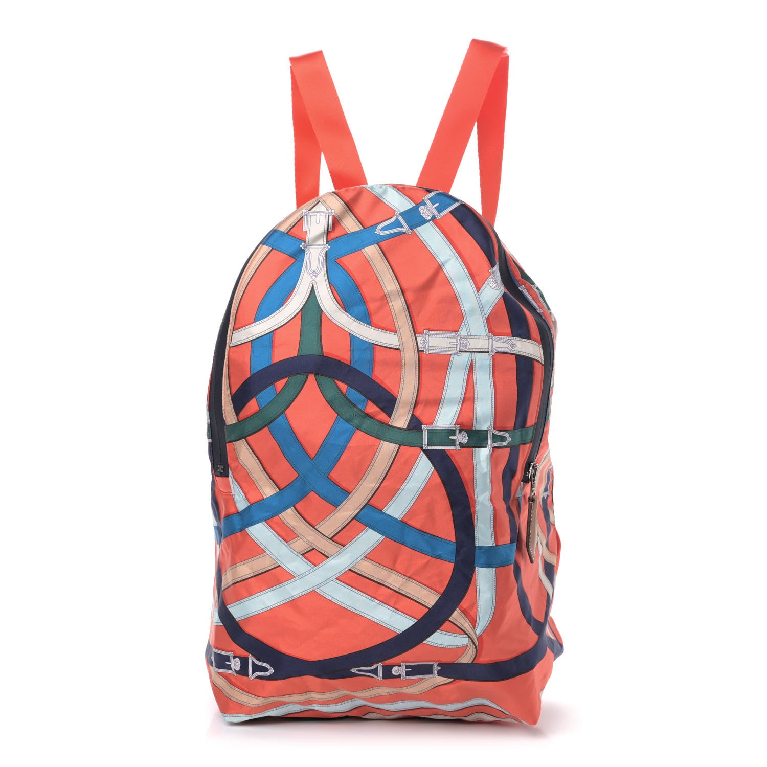 Hermes Silk Barenia Cavalcadour Airsilk Backpack 1 of 4