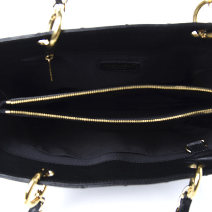Chanel Caviar Quilted Grand Shopping Tote GST Black 5 of 10
