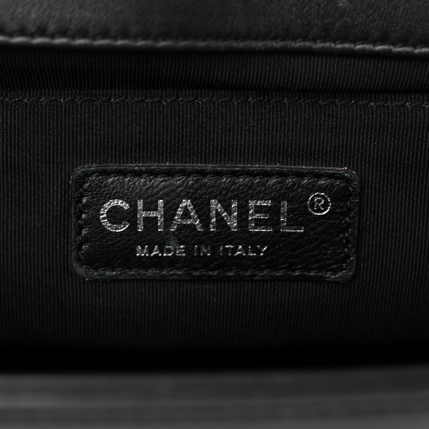 Chanel Calfskin Quilted Medium Boy Flap Black 6 of 13