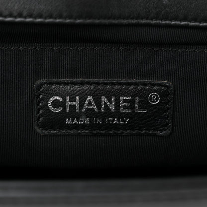 Chanel Calfskin Quilted Medium Boy Flap Black 6 of 13