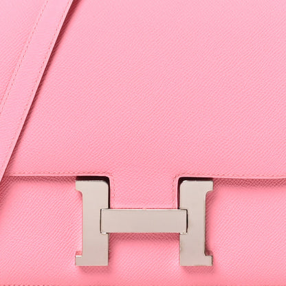 Hermes Epsom Constance 24 Rose Confetti 8 of 10