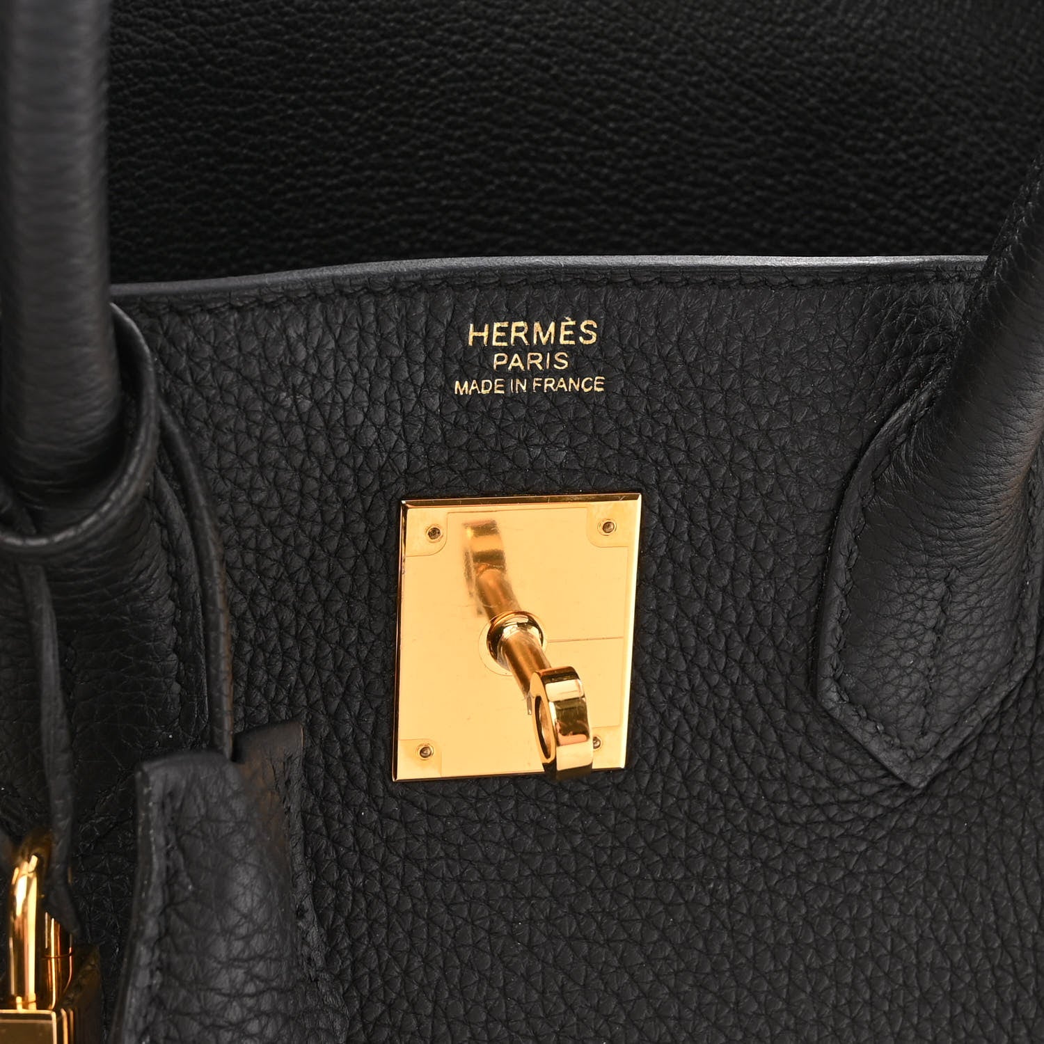 Hermes Togo Birkin 30 Black 5 of 9