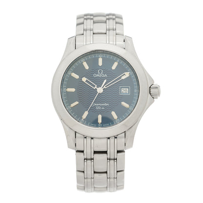 Omega Stainless Steel 36mm Seamaster 120M Quartz Watch Blue 2511.81 1 of 4