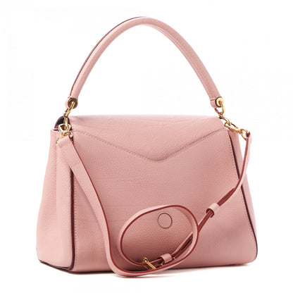 Louis Vuitton Grained Calfskin Monogram Double V Rose Poudre 3 of 9