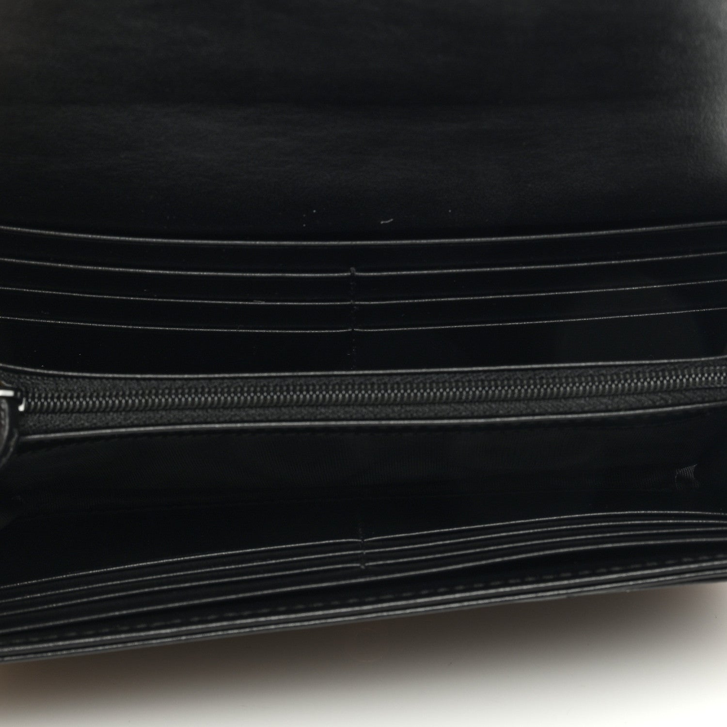 Gucci Calfskin Matelasse GG Marmont Continental Wallet Black 5 of 6