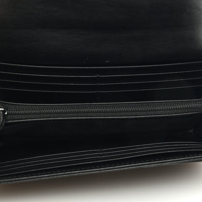 Gucci Calfskin Matelasse GG Marmont Continental Wallet Black 5 of 6