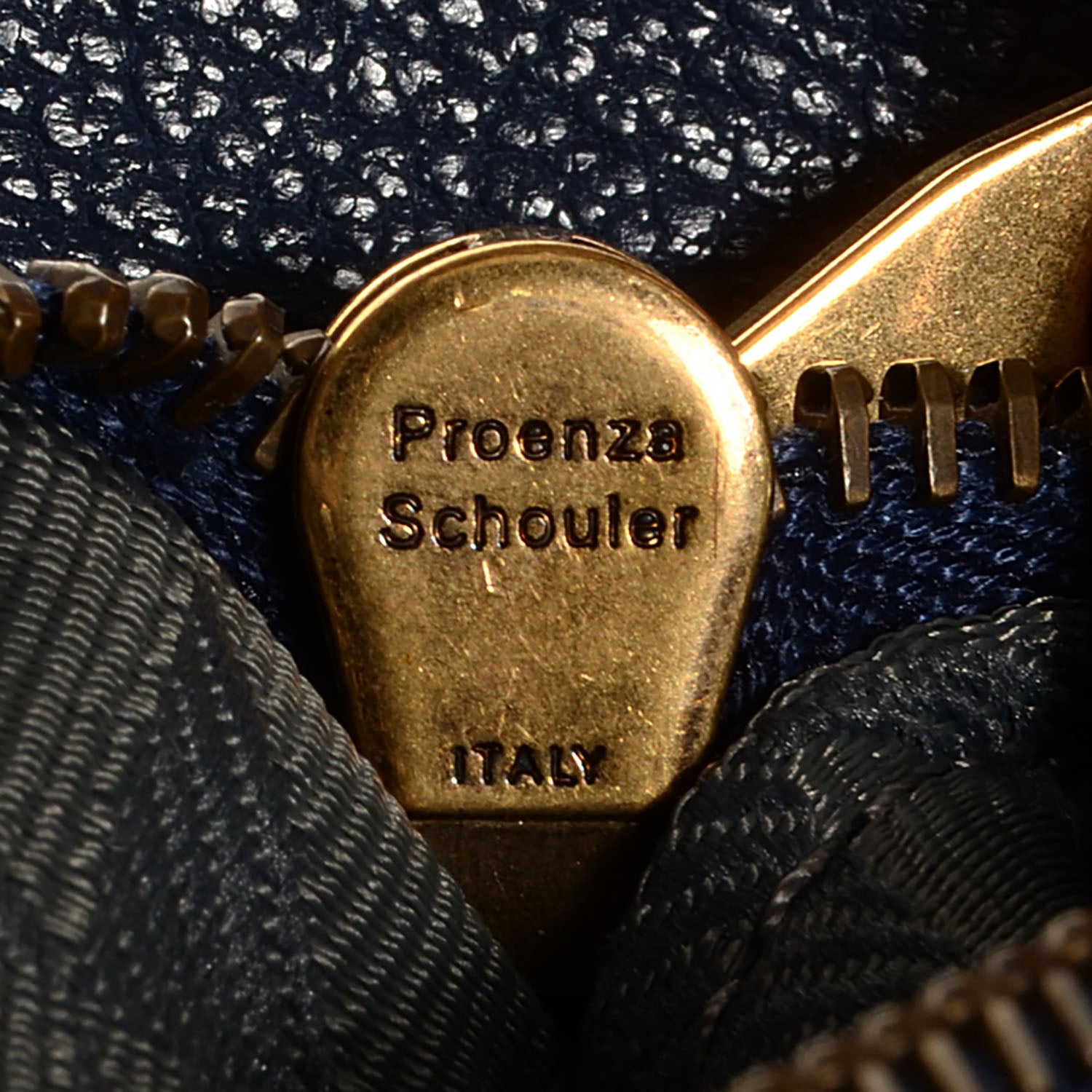 Proenza Schouler Lambskin PS1 Medium Satchel Midnight 3 of 15