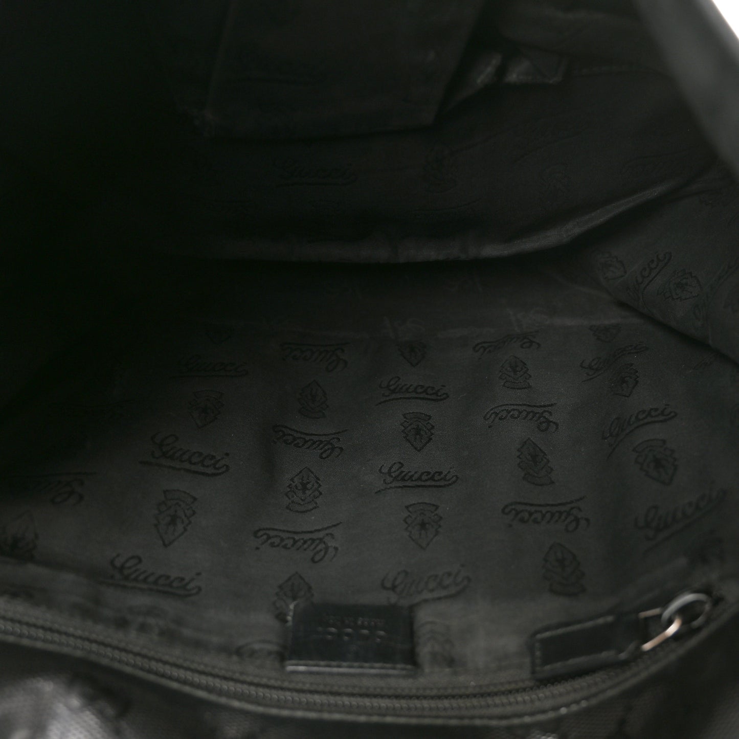 Imprime Monogram Medium Double Buckle Flap Messenger Bag Black