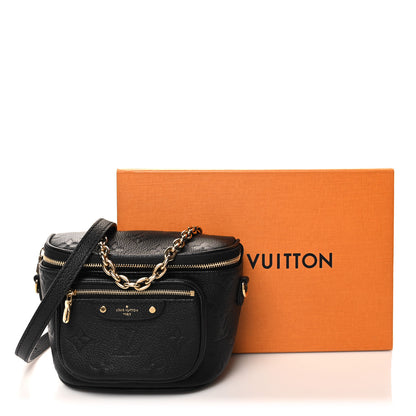 Louis Vuitton Empreinte Mini Bumbag Black 10 of 10