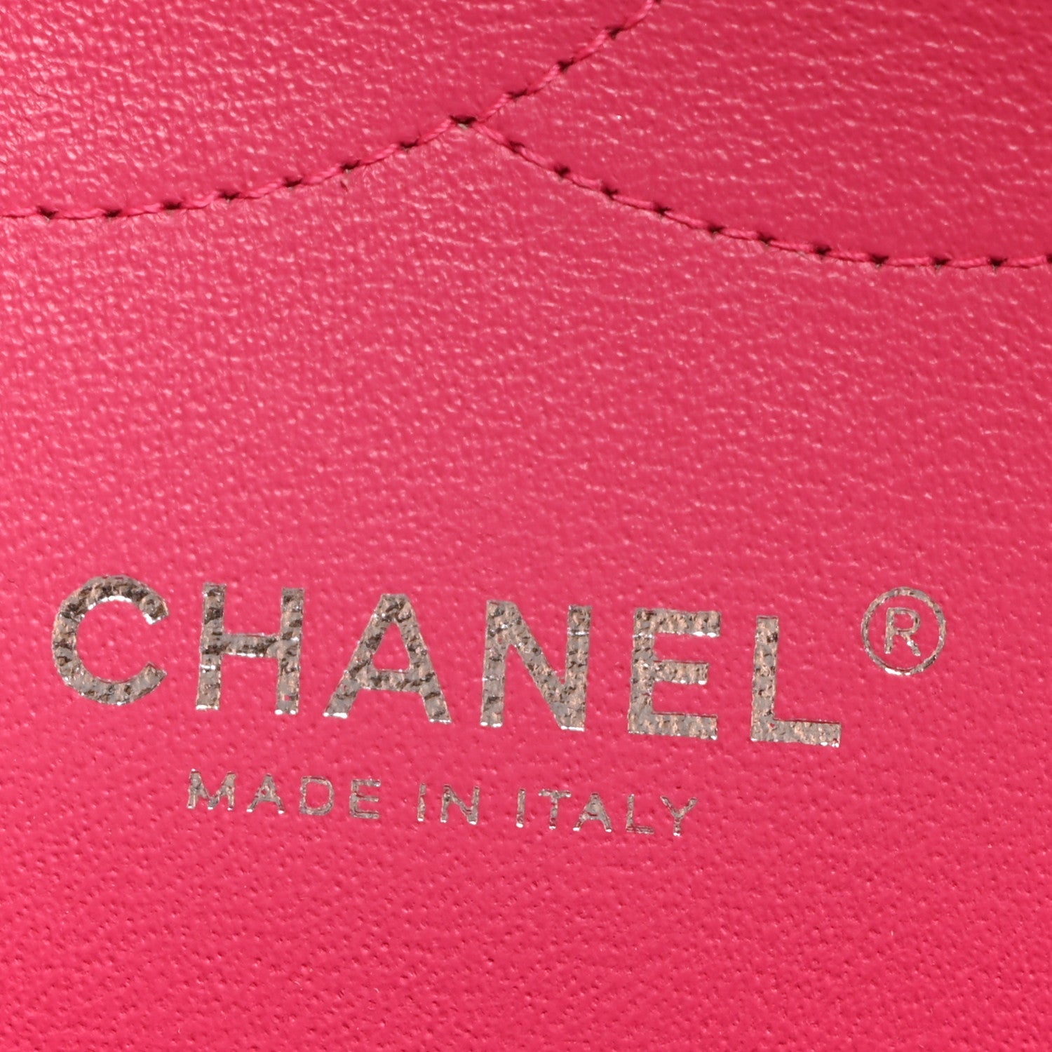 Chanel Lambskin Quilted Jumbo Double Flap Dark Pink 5 of 9