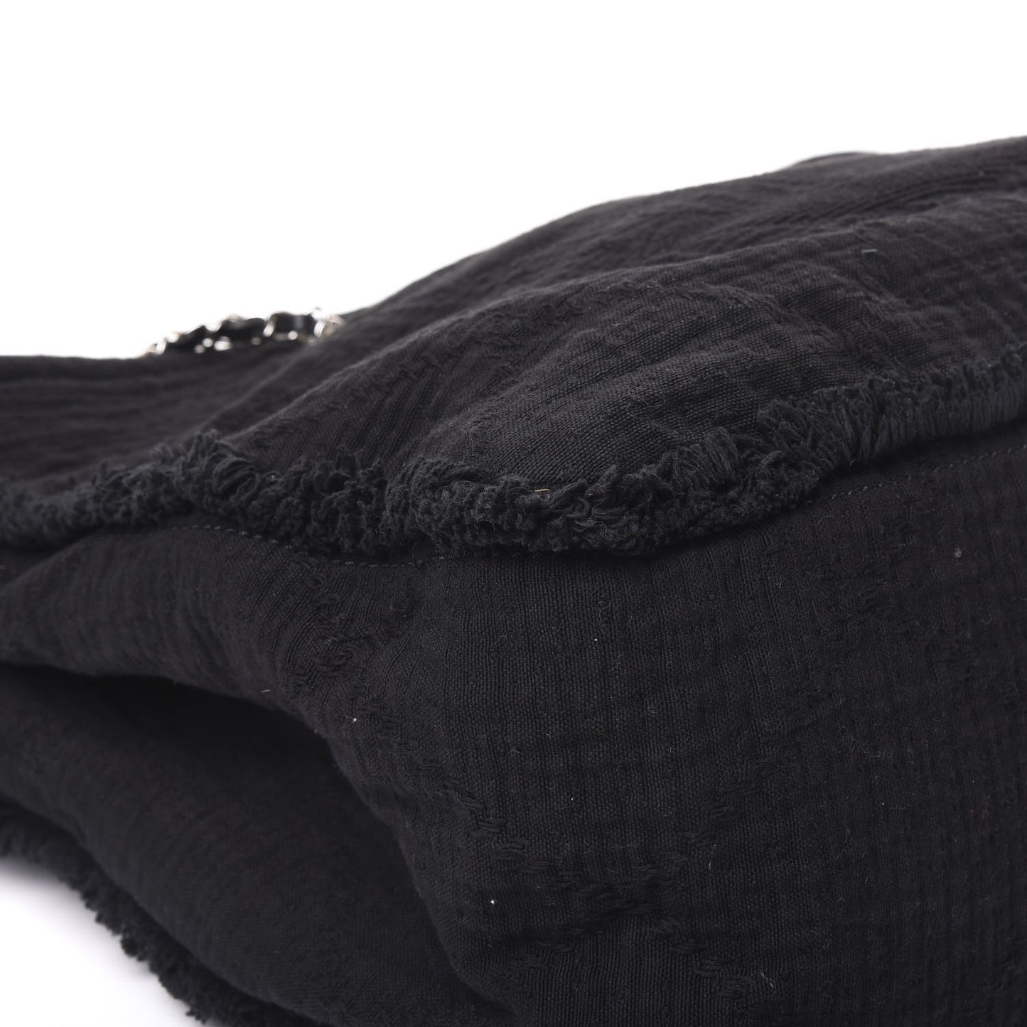 Canvas Extra Large Double Face Shopping Tote Black