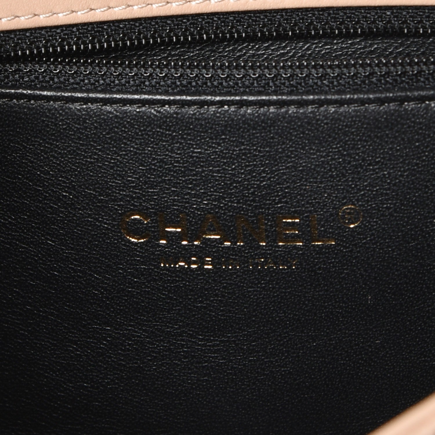 Chanel Caviar Quilted Small CC Filigree Flap Beige Black 6 of 8