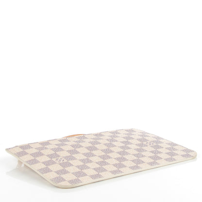 Louis Vuitton Damier Azur Neverfull MM GM Pochette 4 of 8