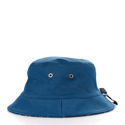 Louis Vuitton Monogram Denim Transformable Bob Bucket Hat 62 Blue 9 of 9