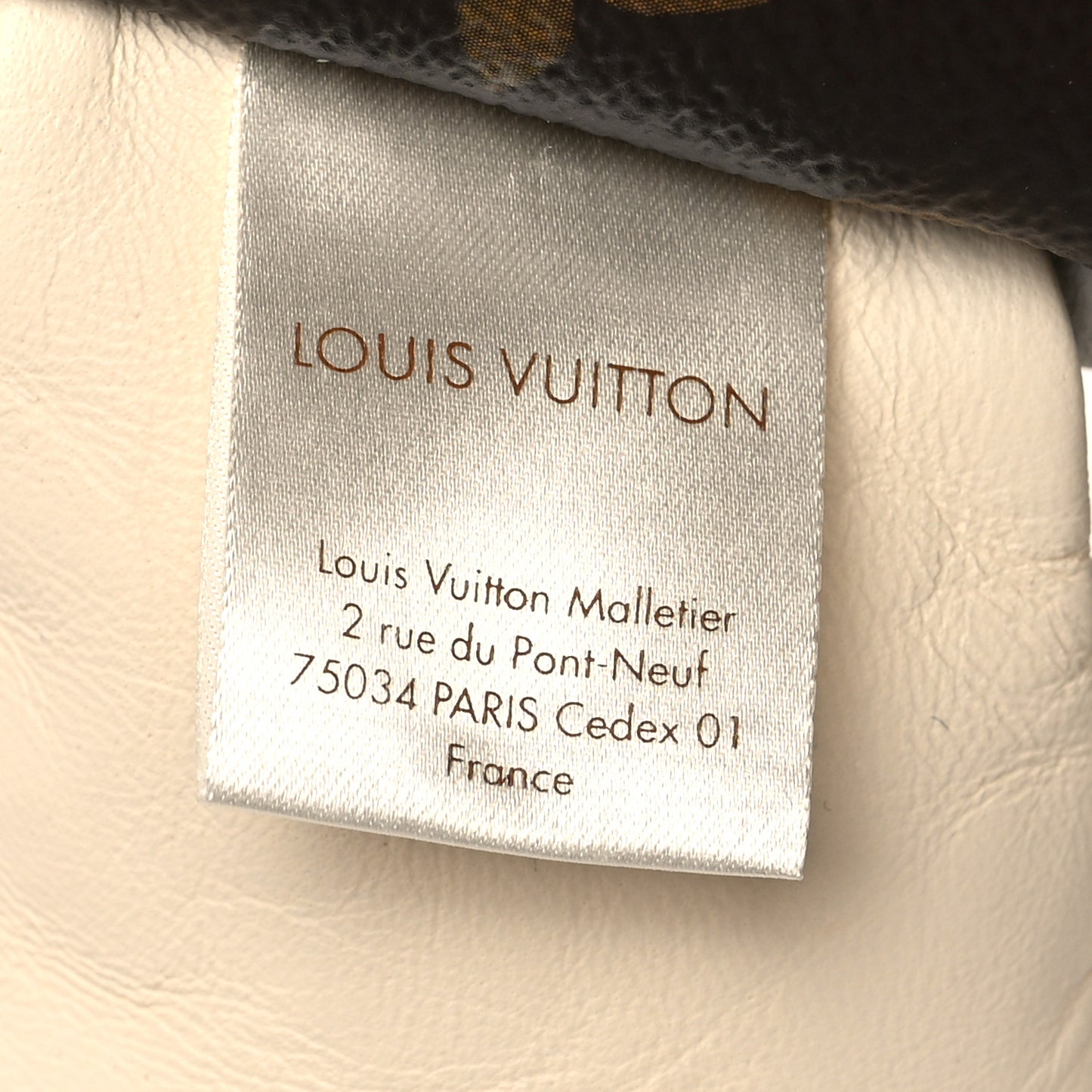 Calfskin Monogram Doudou Oscar Dog Beige