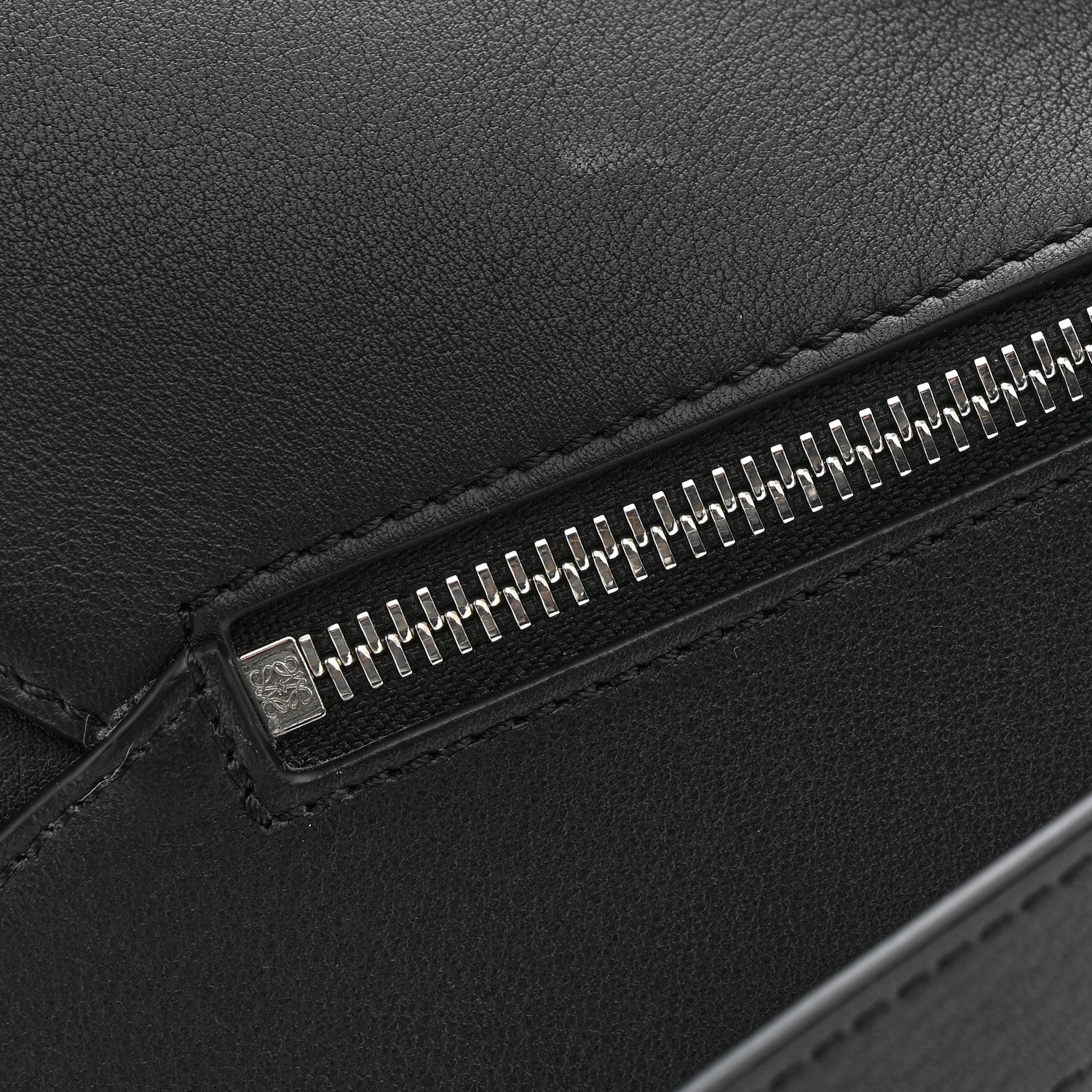 Loewe Calfskin Small Puzzle Edge Bag Black 11 of 12