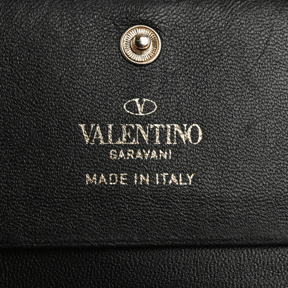 Valentino Garavani Calfskin Small VLogo Bi-Fold Wallet Black 6 of 12