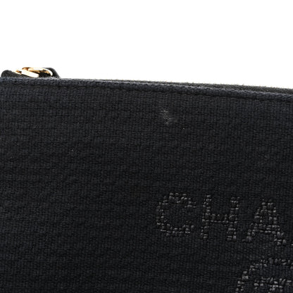 Chanel Mixed Fibers Small Deauville Tote Black 15 of 16