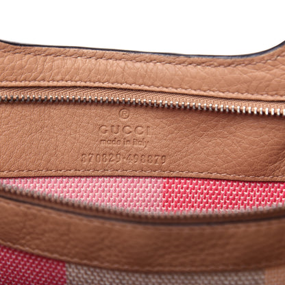 Gucci Calfskin Medium Bamboo Daily Shopper Camelia 6 of 12