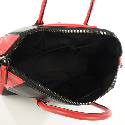 Givenchy Smooth Calfskin Medium Star Antigona Black Red 7 of 11