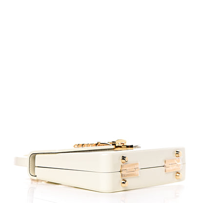 Gucci Plexiglass Mini Sylvie 1969 Top Handle Bag Ivory 4 of 11