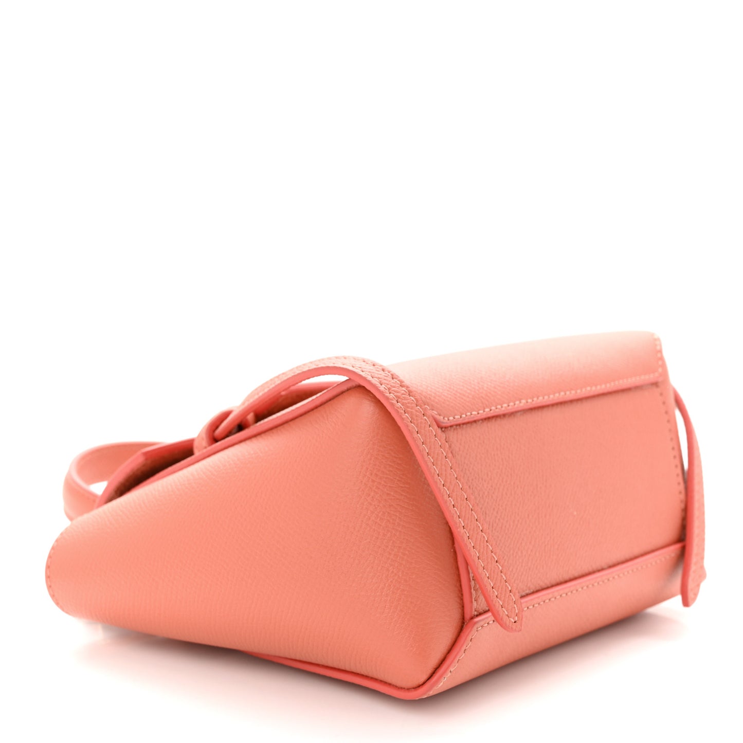 Grained Calfskin Pico Belt Bag Lychee