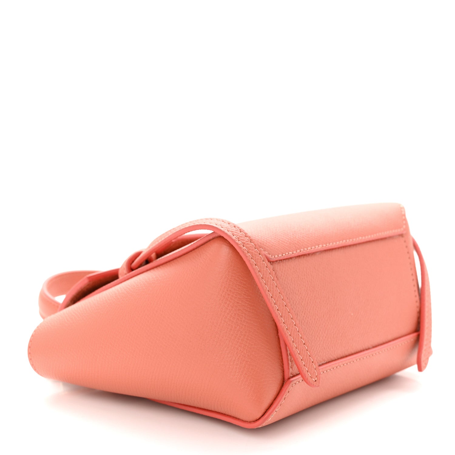 Celine Grained Calfskin Pico Belt Bag Lychee 4 of 10